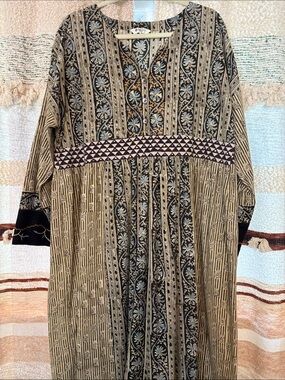 100% Bohemian dress made in India